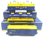 S-gauge American Flyer 6-48426 Commemorative Three Car Pack Set Nib. Fixed Price $89.99.