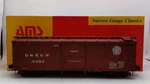Ams AM31-127 Scale D&rgw Boxcar #3393 Metal Wheels Ex/box. Fixed Price $177.65.