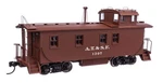 103205 Walthers Ho 30' Atsf 1300-SERIES Wood Caboose Santa Fe #1322 (PRE-1938. Fixed Price $49.50.