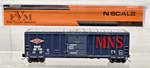 Scale Fox Valley Models Minneapolis Northfield Southern Box Car RD#49745. Fixed Price $19.99.