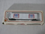 Vtg Bachmann Ho Scale 51' Custom Car 43-1008-J8, Budweiser, Box, Kadees. Fixed Price $14.95.