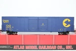 Atlas Ho Scale C&o Chessie System Acf 60' Dd Auto Parts Box Car #488725 1672-1. Fixed Price $32.00.