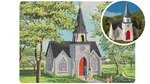 Bachmann Trains O 75TH Anniversary Plasticville Cathedral - 45195 Nib New. Fixed Price $26.24.