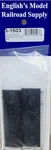 Bowser / English Scale New Real Coal Load Gla 2 Bay Hopper 1503. Fixed Price $12.04.