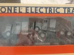 Lionel 6-17515 Ns Die Cast Plastic Flatcar With Tractors W/ Box Free Delivery. Fixed Price $45.00.