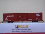 Tangent Wabash Greenville 6000CF 60' Double Plug Door Box Car 33013 Ho. Fixed Price $58.95.