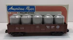 American Flyer 6-48500 Gauge Southern Pacific Gondola W/gray Canisters #48500. Fixed Price $14.99.