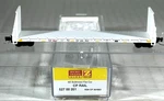 Micro-trains Z Scale 60' Bulkhead Flat Car Cp Rail 52700201. Fixed Price $22.00.