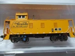 Trainworx # 31499-57DCC Denver & Rio Grande Caboose Western No Number (n). Fixed Price $104.95.