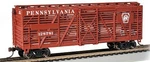 Bachmann 18515 Ho Scale 40' Stock Car Pennsylvania Railroad #128781. Fixed Price $36.99.