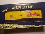 American Flyer 2012-14 Mr Goodbar Reefer, Nib Amf 48828. Fixed Price $70.00.