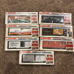 Lionel 6-7403 9447 9422 9733 9442 7900 7812 Boxcars Pullman Standard Elgin. Fixed Price $39.99.