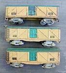 American Flyer Prewar Gauge #3208 Cream Boxcar Lot B2. Fixed Price $33.00.