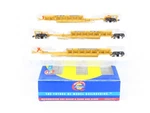 Ho Athearn 28903 Ttrx 3-UNIT Trailer Train 57' All Purpose Spine Cars #360819. Fixed Price $119.99.