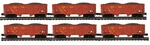Mth 20-92348 Union Pacific Scale Hopper Car Set W/ Coal Load Mint Box. Fixed Price $455.00.