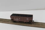 Athearn 5443 Scale 34' R/s Hopper Nyc 834295 With Load Kadees Mw. Fixed Price $13.40.