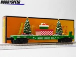 Mth Railking Christmas Flatcar With Lighted Trees O Gauge 30-76943 New. Fixed Price $98.84.