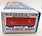 Branchline Ho Blueprint Series Kit 40' Aar Boxcar 1608 Pennsylvania #600633. Fixed Price $18.70.
