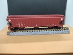Intermountain 65361-24 Scale 4750 Cu Ft Rib Side 3-BAY Hopper Santa Fe #313274. Fixed Price $22.49.
