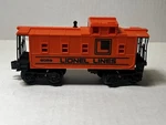 Vtg Lionel Lines Orange Train 9059 Caboose Railroad Locomotive Toy Prop Hobby. Fixed Price $9.99.