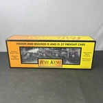 Rail King 30-76002 MTHRRC-2001 Flat Car W/ertl 51 Panel Vans. Fixed Price $34.00.