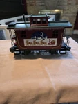 Scale Bachmann Big Haulers White Christmas Express Caboose Only. Fixed Price $34.00.