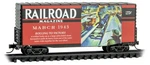 Micro-trains Mtl N-scale 40FT Box Car Railroad Magazine Series #1 March 1943. Fixed Price $24.79.