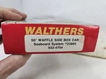 Ho Walthers 932-4704 / 50' Waffle Side Box Car -seaboard System #23865 New. Fixed Price $30.00.