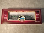 Mth Erie O-gauge Premier 50-TON 41' Wood Flat Car W/ Ertl 32 Roadsters 20-98451. Fixed Price $54.99.
