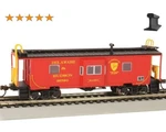 Bachmann Ho Scale New 2025 Delaware & Hudson Bay Window Caboose 73207. Fixed Price $63.01.