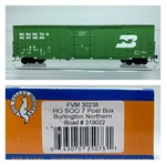 Ho Fox Valley Fvm 30238 Soo 7 Post Box Burlington Northern 319022. Fixed Price $34.99.