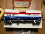Precision Ho Brass Ollie North Tank Car #15842. Fixed Price $69.99.