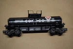 K-line K-639104 Conoco Riveted Tank Car Bank W/display Track O-gauge W/box. Fixed Price $16.99.
