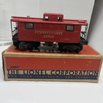 Lionel Postwar 2457 Lighted, Steel Caboose, 1940'S, Unrun Original Box. Fixed Price $67.96.
