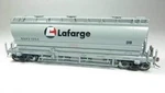 Rapido 133011-4 Flexi-flo Covered Hopper Lafarge #1009. Fixed Price $55.95.
