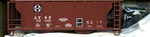 Roundhouse/mdc Kit 39' Ps 2 Bay Covered Hopper Santa Fe/atsf 87347 Nib. Fixed Price $9.99.