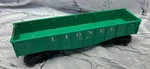 Vintage Lionel Green O27 Gauge Scale Gondola Train Car #6142. Fixed Price $12.00.