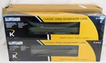Scarce K-line K-4650C Northern Pacific 21" Aluminum Passenger Addon Sealed. Fixed Price $425.00.