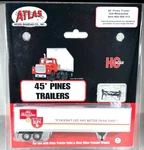 Atlas Ho 1:87 Scale 45' Pines Semi Trailer Old Milwaukee Beer 20006313. Fixed Price $27.95.