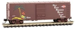 Micro-trains Mtl N-scale 40FT Sd Box Car Missouri Pacific/mp Herbie/safety HERB1. Fixed Price $24.79.