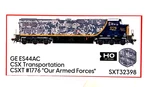 Ho Scaletrains Rivet Counter SXT32398 Csx/csxt Our Armed Forces ES44AC #1776. Fixed Price $224.99.