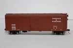 Bowser Ho 43314 X31 B1 Round Roof Box Car "norfolk & Western" #46469 (2-DR,. Fixed Price $23.96.