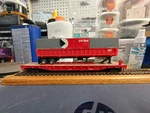 50' Flatcar W/40' Flatbed Trailer Tarp Top Cp Hornhook Couplers #65612. Fixed Price $8.49.