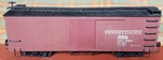 Bachmann G Scale Pennsylvania Wood Boxcar #556 Metal Wheels. Fixed Price $40.00.