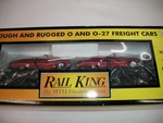 Mth 30-76118 " Chesapeake & Ohio Flat W/ 2 1949 Buicks Lot #46116. Fixed Price $30.00.