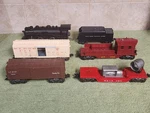 Marx O/O27 Gauge 400 Locomotive With Tender And Cars ( Runs ). Fixed Price $70.00.