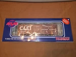 Atlas Trainman Series C&ei 40 Sliding Door Boxcar 3-RAIL Exclusive Pdt. Fixed Price $59.99.