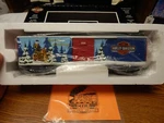 Mth Rail King 30-74355 2006 Harley Davidson Christmas Box Car Nib Rare Read Lqqk. Fixed Price $99.99.