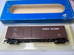 E&c Shops Kit 50' PS-1 Double Door Box Car Rock Island/ri 64599 Kd/m Wheels. Fixed Price $10.00.