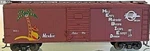 Bowser 3-1034 Ho Mo-pac English's Model Railroad Supply 40' Box Car Kit. Fixed Price $14.99.